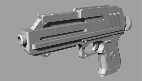 DC-17 hand blaster pistol of Star Wars 3d print model 3D model 3D ...