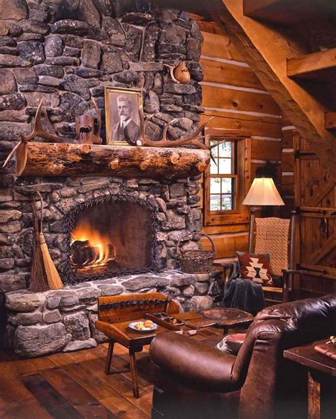 Cozy Log Cabin With Charming Interior - Cozy Homes Life