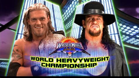 (Almost) 5-Star Match Reviews: The Undertaker vs. Edge - WWE WrestleMania 24 (2008) – TJR Wrestling