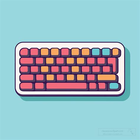 Icons-keyboard icon style clip art