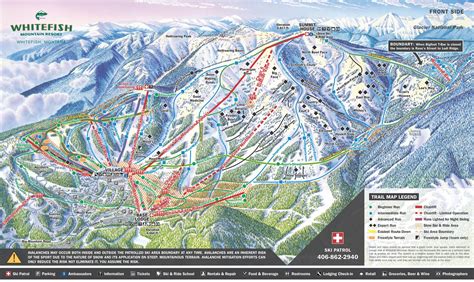 Whitefish Piste Maps