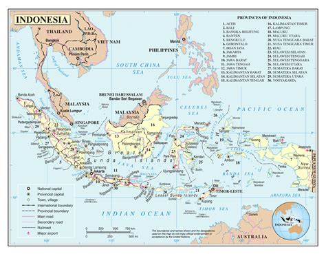 Indonesia Map Images