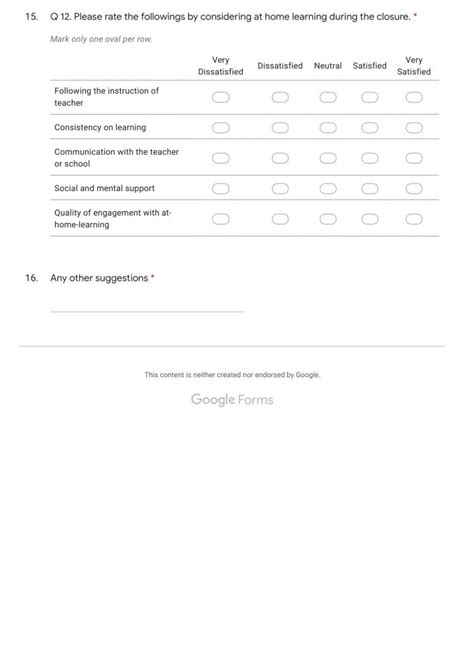 Google Feedback Form for Parents of Grade IX & X – DELHI WORLD PUBLIC SCHOOL