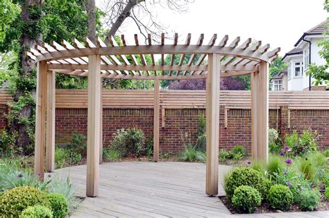 Circular wood pergola | Outdoor pergola, Backyard pergola, Pergola