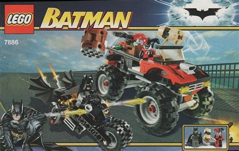 LEGO 7886 The Batcycle Harley Quinn's Hammer Truck | Brickset