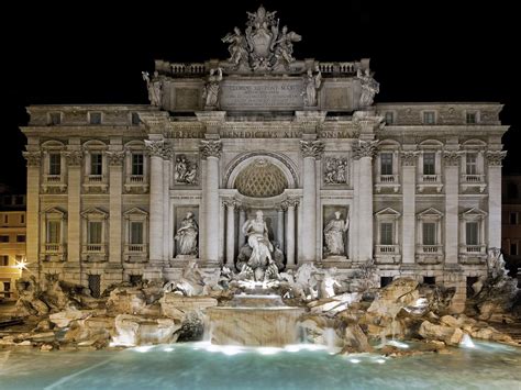 Trevi Fountain at Night - Ed O'Keeffe Photography