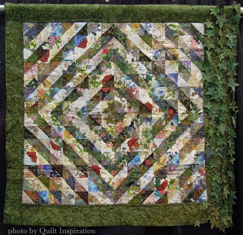 Quilt Inspiration: Green, green