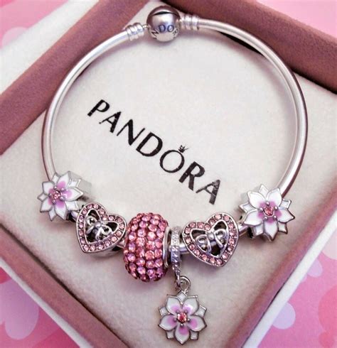 Pink Charm Bracelet Pandora