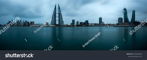 Manama Bahrain November 19bahrain Skyline Iconic Stock Photo 1565687680 ...