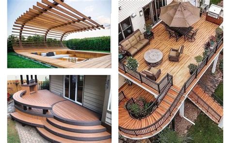 Wood Deck Step Ideas