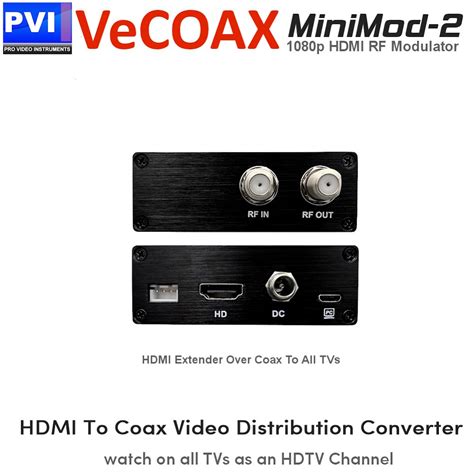 Best HDMI Modulator | Best HDMI To Coax | Best RF Modulator