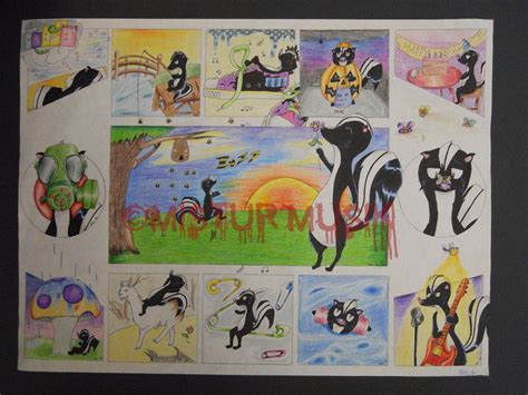 Skunk Art by Mistur-Musik on DeviantArt