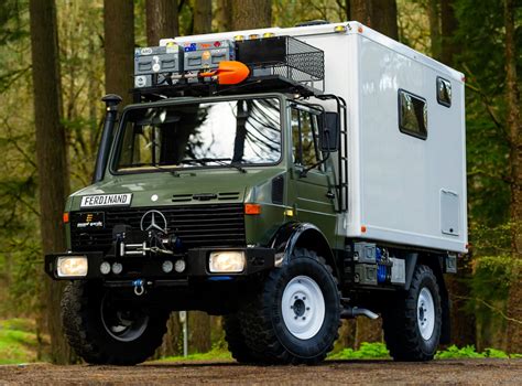 A Fully-Equipped Mercedes-Benz Unimog Expedition Camper