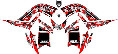 Yamaha Raptor 700R Graphics d8 – Krazygraphics.com