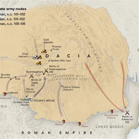 The Dacian wars, after... | Download Scientific Diagram