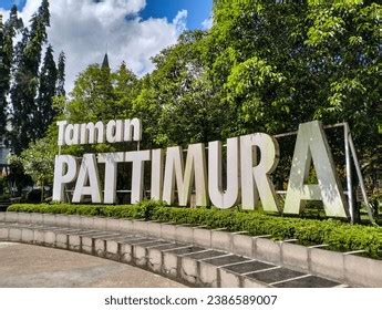 Taman Pattimura Pattimura Park Which Has Stock Photo 2386589007 ...