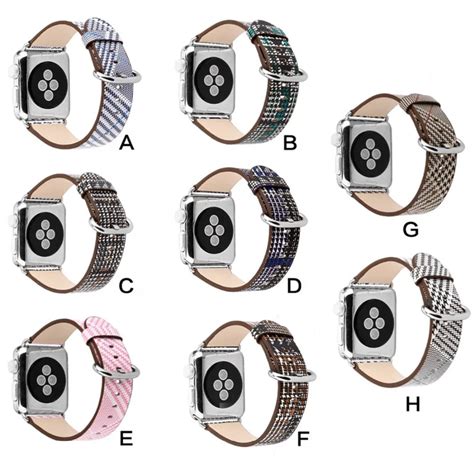 Genuine Leather Bands for Apple watch band 42 mm 38 mm Iwatch strap ...