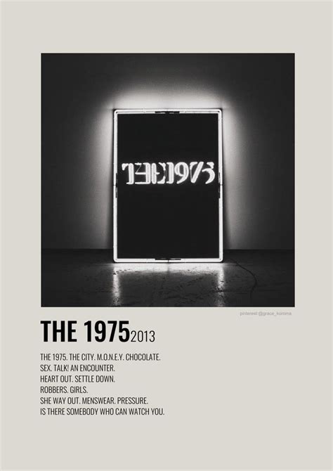 album poster the 1975 | Muziekposters