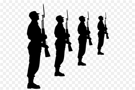 Free Soldiers Marching Silhouette, Download Free Soldiers Marching Silhouette png images, Free ...