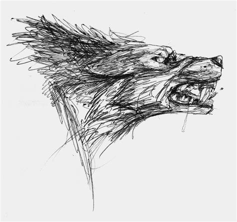 Angry Wolf by ThunderboltFire on DeviantArt | Angry wolf, Wolf sketch ...