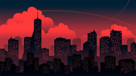 3840x2160 Resolution Urban Cityscape Backdrop 4K Wallpaper - Wallpapers Den