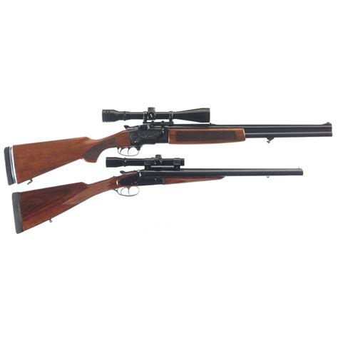 Two Brno Long Guns -A) Brno Model ZH324 Rifle/Shotgun Combination Gun with Scope