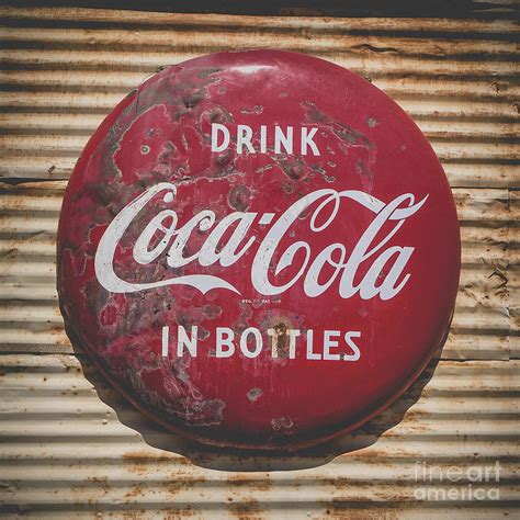 Vintage Soft Drink Sign Photograph by Edward Fielding - Pixels