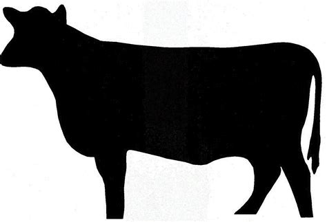 Cow Silhouette Clipart | Free download on ClipArtMag