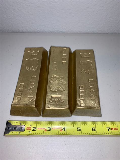 400 REALISTIC GOLD BARS - Etsy