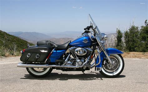 Harley Davidson Road King Classic [2] wallpaper - Motorcycle wallpapers - #9529