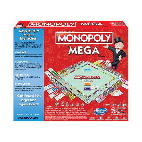 Monopoly Mega Edition Hasbro 2006 NEW - circesoftware.net