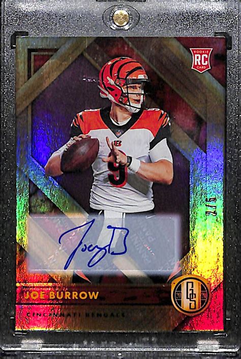 Lot Detail - 2020 Panini Gold Standard Joe Burrow Autograph SSP Rookie ...