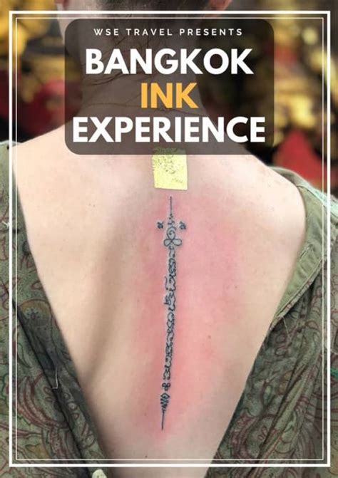 Bangkok Ink Experience - Getting a Sak Yant with Ajarn Neng