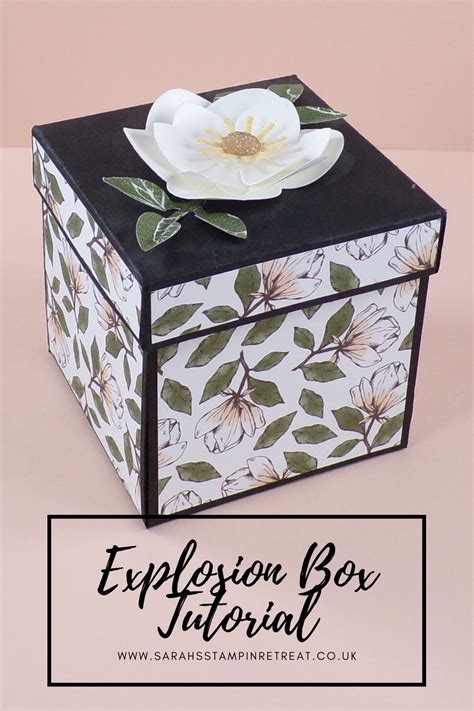 Magnolia Lane Explosion Box Video Tutorial for crafters - | Explosion ...