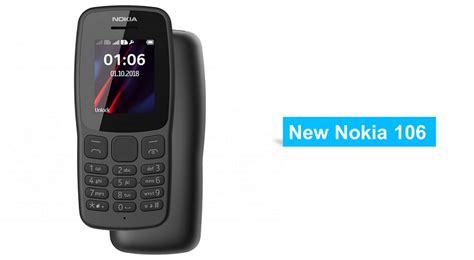 HMD Global announced new Nokia 106 with affordable price and long battery life - TechDotMatrix