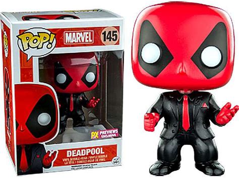 Funko Marvel Universe Funko POP Marvel Dressed to Kill Deadpool Vinyl Bobble Head 145 - ToyWiz