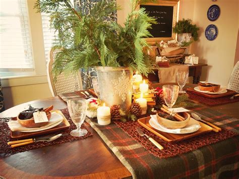 Rustic Winter Table-Setting Ideas | HGTV