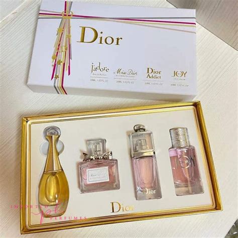 Buy Authentic Christian Dior Fragrance Gift Set 4 in 1 Set For Women 30ml | Discount Prices ...