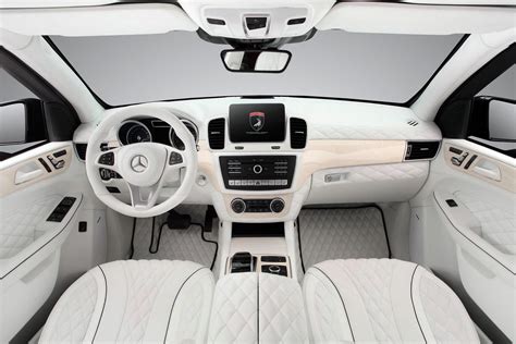 TopCar Shows Off All-White Interior For Armoured Mercedes GLE Guard | Carscoops | White car ...