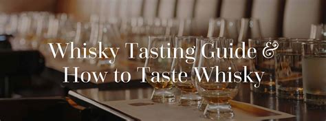 Whiskey Tasting Guide & How To Taste Whisky — Gentleman's Gazette