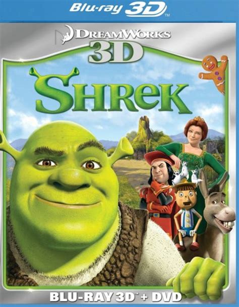 Shrek 3D [2 Discs] [3D] [Blu-ray/DVD] [Blu-ray/Blu-ray 3D/DVD] [2001] - Best Buy