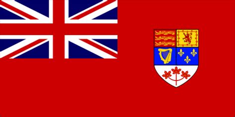 Canadian Red Ensign Flag (1957-1965) - Former Flags of Canada - Historical Flags