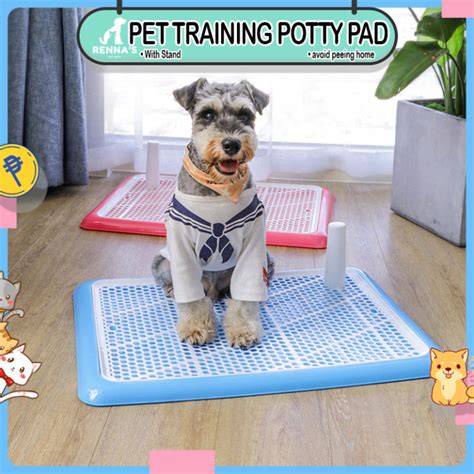 Renna's Dog Training Potty Pad With Stand Potty Pad For Dogs Dog Toilet Training Dog Poop ...