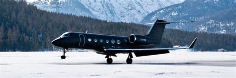 All Black Private Jet