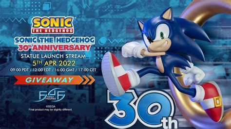 Sonic The Hedgehog - Sonic 30th Anniversary Statue Giveaway