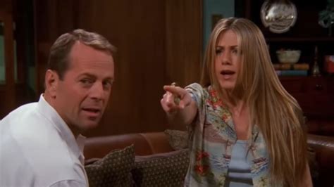 Bruce Willis Guest Starred In Friends Because Of A Bet He Made With Matthew Perry