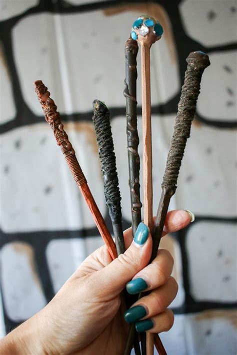 DIY Harry Potter Wands for Little Wizards | My Poppet Makes