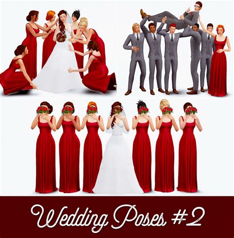 Sims 4 Bridesmaid CC, Dresses & Pose Packs – FandomSpot