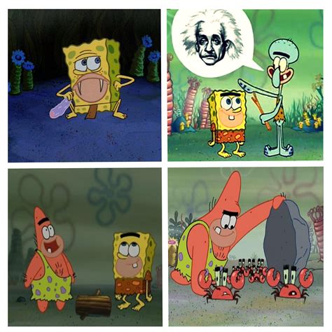 They called it "BC: Before Comedy" for a reason. | SpongeGar / Primitive Sponge / Caveman ...