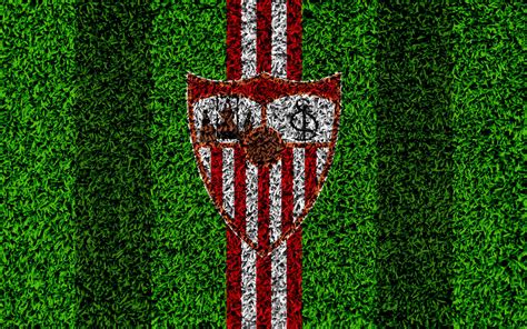 Download Sevilla Fc Painted Logo Wallpaper | Wallpapers.com